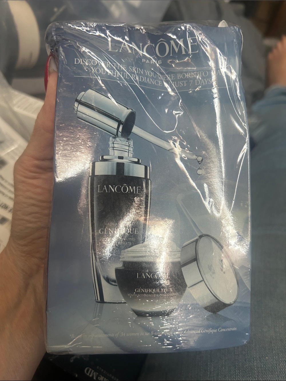 Lancôme Génifique Skincare Set - youth activating concentrate and eye cream